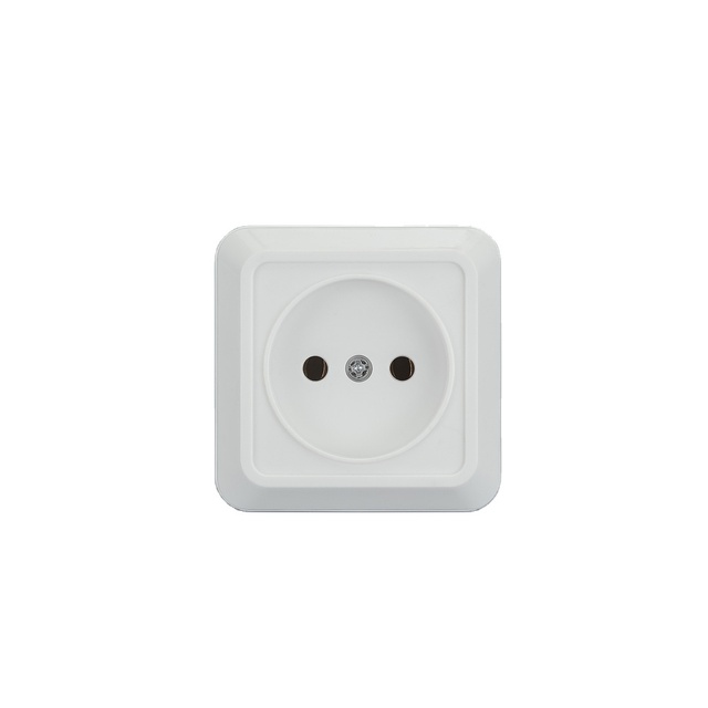 CE Approved Power Wall Socket Fireproof Power Socket Removable Wall Socket
