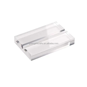 حامل شفاف بقاعدة فتحة أكريليك حامل واضح مع فتحة - Product Image 5