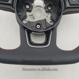 Volante de Cuero Popular para Modelos Audi A3 A4 A4L A5 A7L A8 Q5 Q7 B9 A6 R8 - Product Image 2