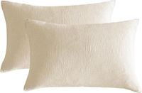 Taie d'oreiller en coton mousseline blanc ivoire, ensemble de taies d'oreiller personnalisées en coton, ensemble de housses de coussin en coton, vente en gros