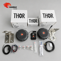 Système d'échappement électronique ECO THOR tendance avec double haut-parleur Storm, contrôle par application, générateur de son de luxe pour voitures et supercars Tesla, BMW, Audi