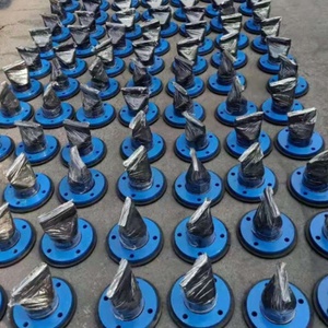 Vanne à bec de canard RH41-NF en caoutchouc PTFE/EPDM avec embouts à bride et prévention du reflux pour le drainage et l'évacuation des polluants - Product Image 6