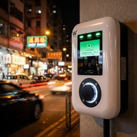 Wattzing-7kw Pengisi Daya AC EV 7KW 220V Baru Wallbox OCPP CCS1 Tipe2 16A 32A Stasiun Pengisian Mobil untuk Mobil Listrik