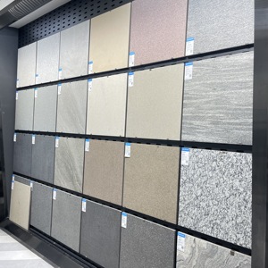 Carrelage intérieur rustique de bonne qualité, <span class=keywords><strong>noir</strong></span>, 60x60, décoration, carrelage en porcelaine pleine masse, céramique blanche, <span class=keywords><strong>terrazzo</strong></span> pour sol de bureau - Product Image 6