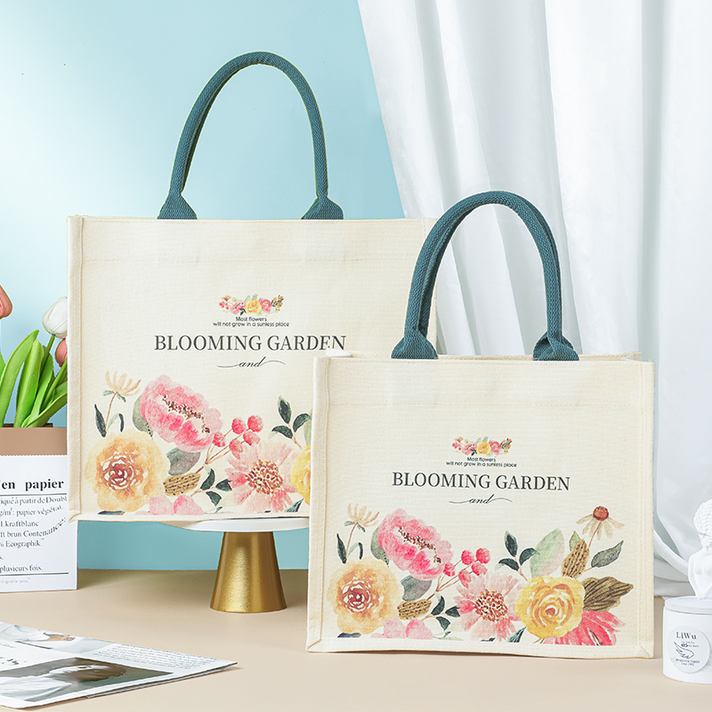 Custom Large Canvas Tote Bag Cross