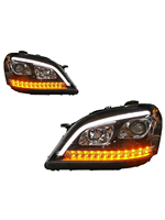 Système d'éclairage automatique, phare avant à LED pour Mercedes Benz ML W164 2005-2012, mise à niveau des phares, plug & play, pièces et accessoires automobiles