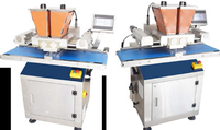 Machine automatique YUCHO pour la fabrication et le remplissage de chocolats, avec noix fourrées au centre