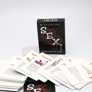 Popolare camera da letto posizione del sesso carta da gioco nuda posizione del sesso dadi sexy us adult sex paper carte da poker carte da gioco