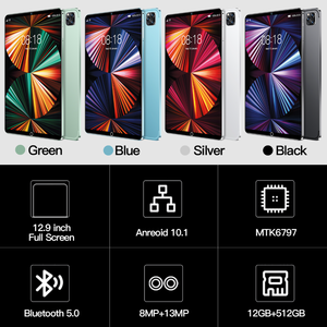 <span class=keywords><strong>Tablet</strong></span> 5G da 10.1 Pollici con Slot SIM, Android 10.1, 12GB RAM, 512GB ROM, Display IPS HD, WiFi 11Pro <span class=keywords><strong>per</strong></span> <span class=keywords><strong>Lavoro</strong></span> e Studio - Product Image 3