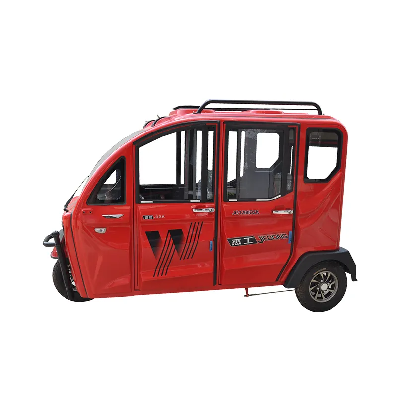 Professional lightweight closed cabin outdoor scooter 4 wheel cabin electric mobility scooter/Electric Tricycle JX154
