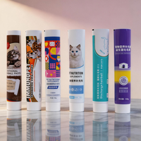 Tubo de Suplemento para Mascotas al por Mayor Directo de Fábrica, Tubo Blando Vacío de Tamaño Universal para Pasta de Cuidado de la Salud Animal