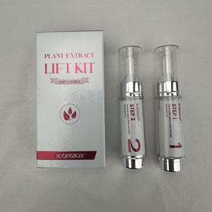 Kit de levantamiento de pestañas de Extracto de planta efectivo profesional para permanente rápida de 8-12 minutos fórmula mejorada nutre y levanta pestañas de 2 <span class=keywords><strong>pasos</strong></span> - Product Image 2