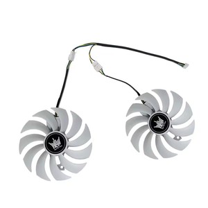พัดลมระบายความร้อนสีขาว100มม. พัดลม <span class=keywords><strong>GTX980Ti</strong></span> KFA2 4PIN GAA8B2U สำหรับ Galaxy GeForce GTX 980Ti HOF goc - Product Image 4