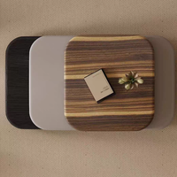 Nouvelle Table Basse Convertible Moderne en Bois de Luxe 2026 pour Salon LI JIE LJC018 (Vente en Gros)