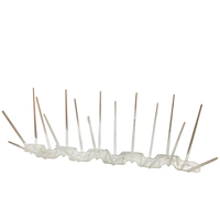 Paquet de 3m de dissuasion pour oiseaux en acier inoxydable 304 pour l'extérieur Effrayer la mouette Anti-Pigeon Antiparasitaire Pigeon Dissuasion pour oiseaux