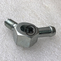 BOOST New S6K (tubo de retorno de aceite del inyector) de tres vías para piezas de excavadora de motor Mini accesorios de excavadora