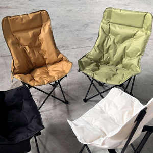 Chaise de camping pliable réglable et durable avec tissu Oxford pour une utilisation en extérieur et la pêche - Product Image 1