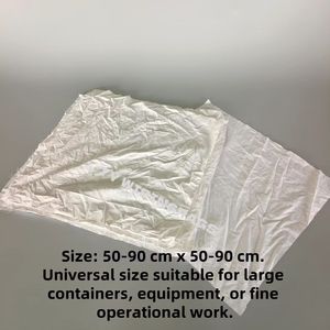 قطع قماش بيضاء معاد تدويرها - قطع قطنية 100% للتنظيف الصناعي - Product Image 3