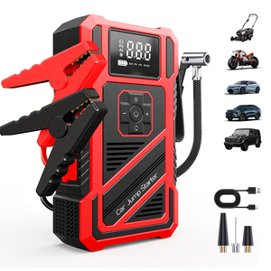 4-Trong-1 Xách Tay <span class=keywords><strong>Mini</strong></span> Xe Nhảy Booster & Tire Inflator 12V 8000MAh Pin Nhảy Khởi Động Ngân Hàng Điện Xe Nhảy Khởi Động Với Máy Bơm Không Khí - Product Image 1