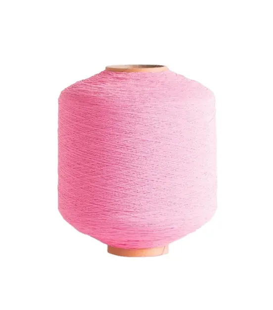 Fil de caoutchouc polyester 100 # 75D/36F pour le tricotage et autres métiers