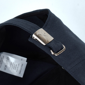 Wholesale Custom Vintage Preppy Style Embroidered Logo High Quality Cavalry Twill Fabric <b>Navy</b> Blue Baseball Cap Sports Caps - Product Image 5