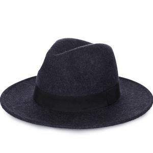 Venta al por mayor barato 100% lana fieltro ala ancha Fedora Panamá <span class=keywords><strong>sombrero</strong></span> para Mujeres Hombres Unisex invierno moda vestido - Product Image 6
