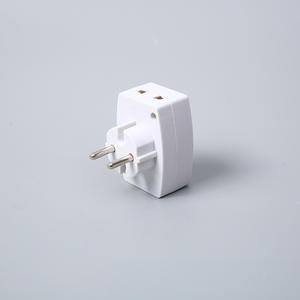 Adaptateur de voyage portable Tianhe Jinming Electric Appliances 7195N, prise universelle avec interrupteur, norme européenne - Product Image 3