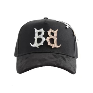 Gorra de Béisbol Unisex de Algodón de Alta Calidad, 6 Paneles, Curvada, Ajustable, con Logotipo Bordado con Diamantes <span class=keywords><strong>Originales</strong></span>, Modelo Magician 31 Cap - Product Image 3
