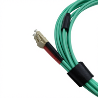 Kabel Serat Optik Multimode COMTON OM3 50um Berlapis Baja Stainless Steel LC UPC ke SC UPC dengan Jaket LSZH/PVC Bersertifikasi ROHS/REACH