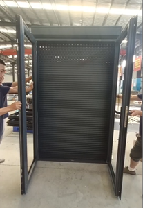 AS2047 CE TOMA Ventanas monobloque de aluminio <span class=keywords><strong>Ventana</strong></span> abatible de aluminio o puerta corredera de aluminio con persiana enrollable motorizada - Product Image 3