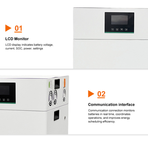 ระบบจัดเก็บพลังงานภายในบ้านแบบออลอินวัน 10KW/20KWH 30KWH 40KWH พร้อมแบตเตอรี่แรงดันสูงแบบเชื่อมต่อกับระบบไฟฟ้าสาธารณะ และระบบออลอินวันแบบรวมแบตเตอรี่ - Product Image 4