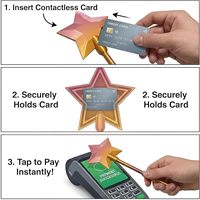 Baguette Magique Imprimée en 3D pour Paiement sans Contact NFC – Jouet Farfelue Porte-Carte de Crédit NFC