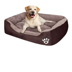 <span class=keywords><strong>Petopia</strong></span> ที่นอนสุนัขทรงสี่เหลี่ยมผืนผ้าขนาดใหญ่แบบปรับแต่งได้นุ่มซักได้โซฟาให้ความอบอุ่นหรูหราสำหรับแมวขนเมมโมรี่โฟมแบบแข็ง - Product Image 4