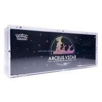Boîte de protection transparente en acrylique résistante aux UV avec aimant puissant pour boîte de rappel ETB Evolutions