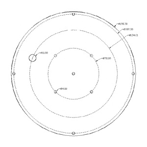 80 Wát 120LM/W CE ROHS chứng nhận SMD Vòng bảng mạch 220V DOB <span class=keywords><strong>LED</strong></span> MODULE PCB pcba cho chống cháy nổ đèn - Product Image 3