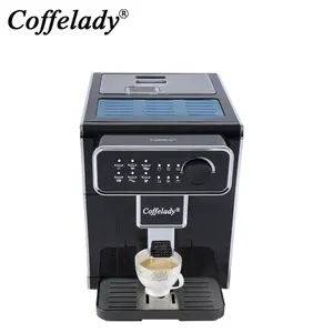 Pompe à café expresso entièrement automatique, Machine à café pour expresso Long, Cappuccino Latte