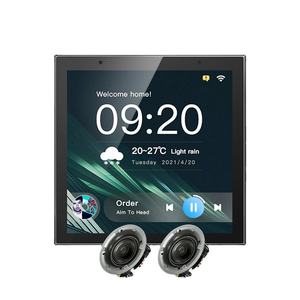 SMARSECUR  Écran tactile intelligent pour la maison connectée de 4 pouces, automatisation, multifonctionnel, intelligent, panneau de commande intelligent Zigbee Tuya pour la maison connectée - Product Image 1