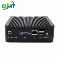Unité centrale NANO19, ordinateur PC 4K, double LAN et double COM, DDR4, Windows 11, Windows 10, mini-ordinateur pour jeux PC