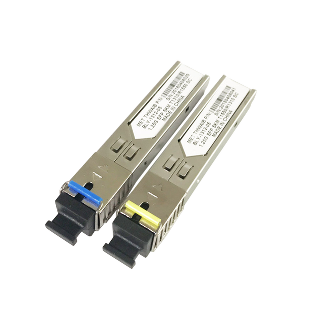 Factory Hot Selling Gigabit SFP Optic Transceiver Module OEM&ODM 20Km 1310nm SC Connector BIDI FTTH Optic Module 2.5G SFP Module