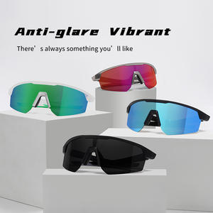 OEM TR90 偏光 サイクリング グラス オーバーサイズ UV400 カスタムロゴ バルク プロテクション スポーツ サングラス - Product Image 4