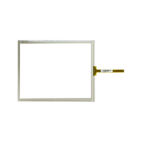 Écran tactile résistif à quatre fils de 5,7 pouces, film ITO, verre ITO, pas de 1,0, écran tactile résistif industriel RTP