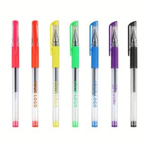 Bolígrafo de Gel de Plástico Multicolor en Oferta, Punta de 0.5mm, Marca BKS, Logotipo Personalizado Promocional, Material de Oficina para Estudiantes - Product Image 1