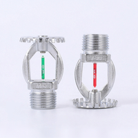 Tête de sprinkler automatique à bulbe en verre fileté pour plafond, type pluie, pour système de protection incendie commercial et bureaux