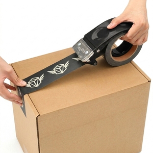 <span class=keywords><strong>Cinta</strong></span> Adhesiva <span class=keywords><strong>de</strong></span> <span class=keywords><strong>Papel</strong></span> Kraft Personalizada con Logotipo para Paquetería, Biodegradable y Ecológica, Diseño para Embalaje <span class=keywords><strong>de</strong></span> Paquetes Frágiles - Product Image 1