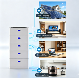 Batería Apilable LiFePO4 de 51.2V 100Ah 200Ah 300Ah de Alta Calidad con Sistema de Gestión de Batería Inteligente Todo <span class=keywords><strong>en</strong></span> Uno para Almacenamiento de Energía Solar <span class=keywords><strong>en</strong></span> <span class=keywords><strong>el</strong></span> Hogar - Product Image 4