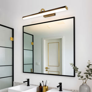 Lámpara de Pared Moderna de Hierro con Luz LED Frontal para Tocador y Baño, Montada en la Pared, Garantía de 3 Años - Product Image 4