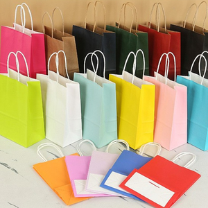 שקיות נייר בהתאמה אישית לסיטונאות - חומר קראפט עמיד, תמיכה בעיצוב והדפסה חינם - Product Image 1