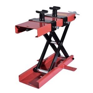 Elevador Hidráulico Portátil de Doble Cilindro Meeter, Gato de Tijera de Acero, Plataforma con Capacidad de 3000 kg, Altura de Elevación de 25-72.8 Pulgadas para Automóvil - Product Image 2