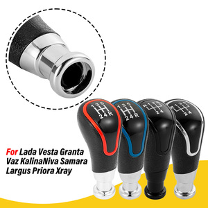 Lada Car Gear <b>Shift</b> <b>Knob</b> Manual Leather Ergonomic Replacement Part JM6-1 - Product Image 2