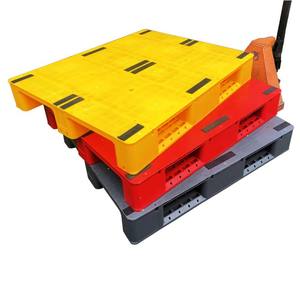 Pallet in Plastica Euro Resistente Monofacciale Ecologico in HDPE Nuovo Materiale per Logistica Industriale e Magazzini Frigoriferi - Product Image 2